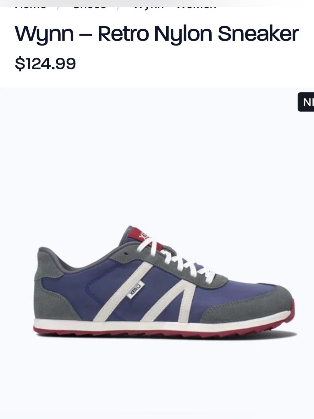Xero Wynn Retro Nylon Sneaker M7